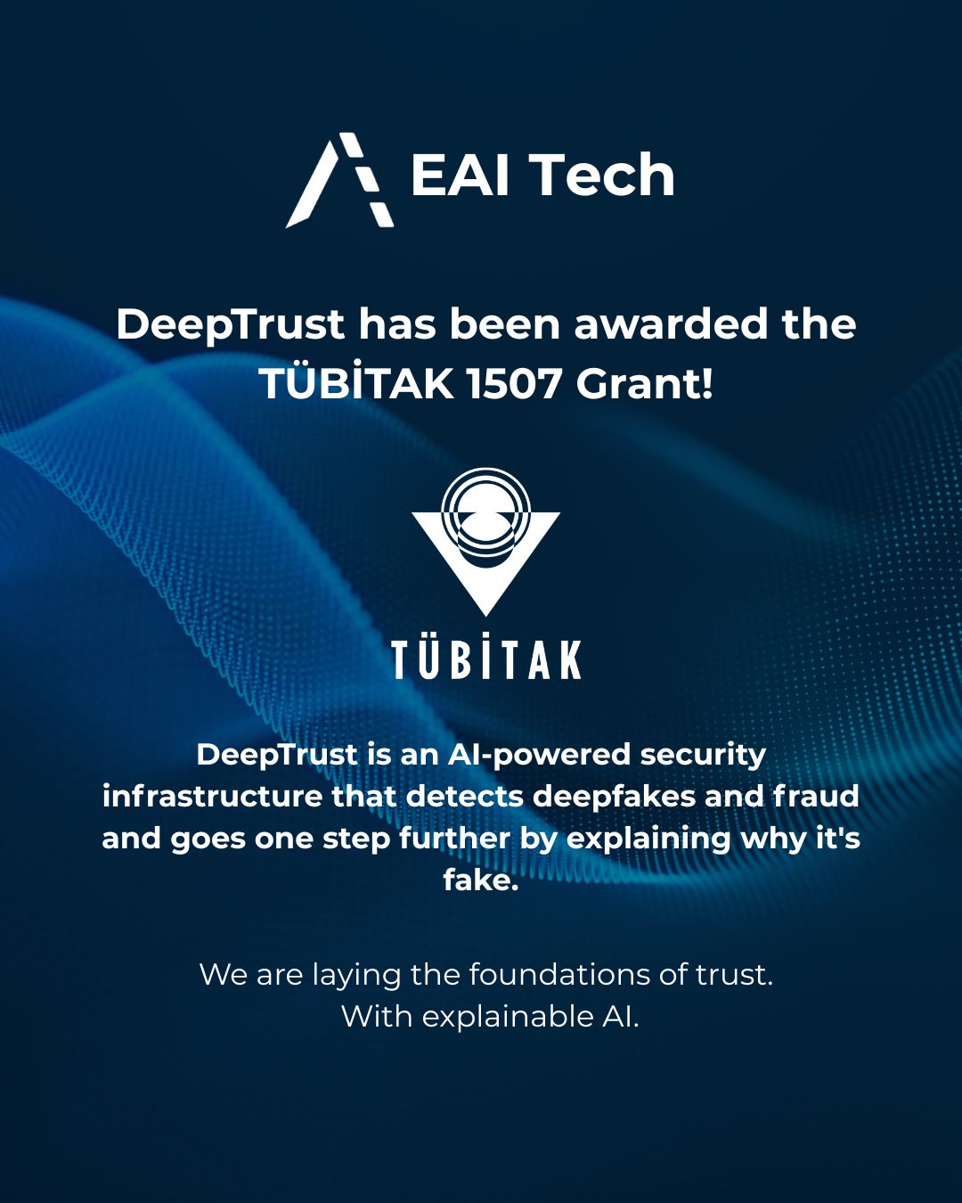 TÜBİTAK 1507 Programından Destek Aldık