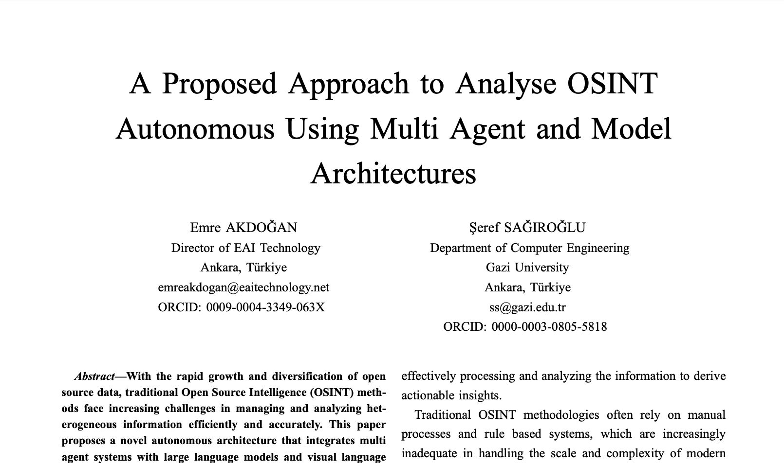 Milli İstihbarat Akademisi'nde OSINT Çalışması Sunumu - Görsel 2